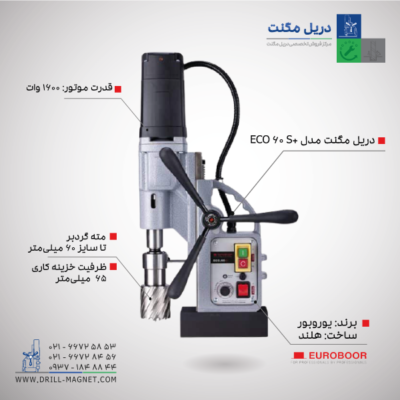 قیمت دریل مگنت مدل +ECO.60S
