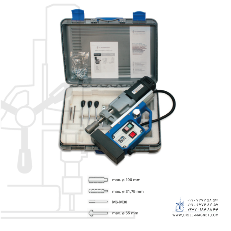 دریل مگنت قلاویززن FE 100R/LX - تصویر 2