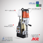 قیمت دریل مگنتی MD500-2