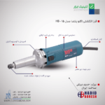 قیمت فرز انگشتی (گلو بلند) HB-15