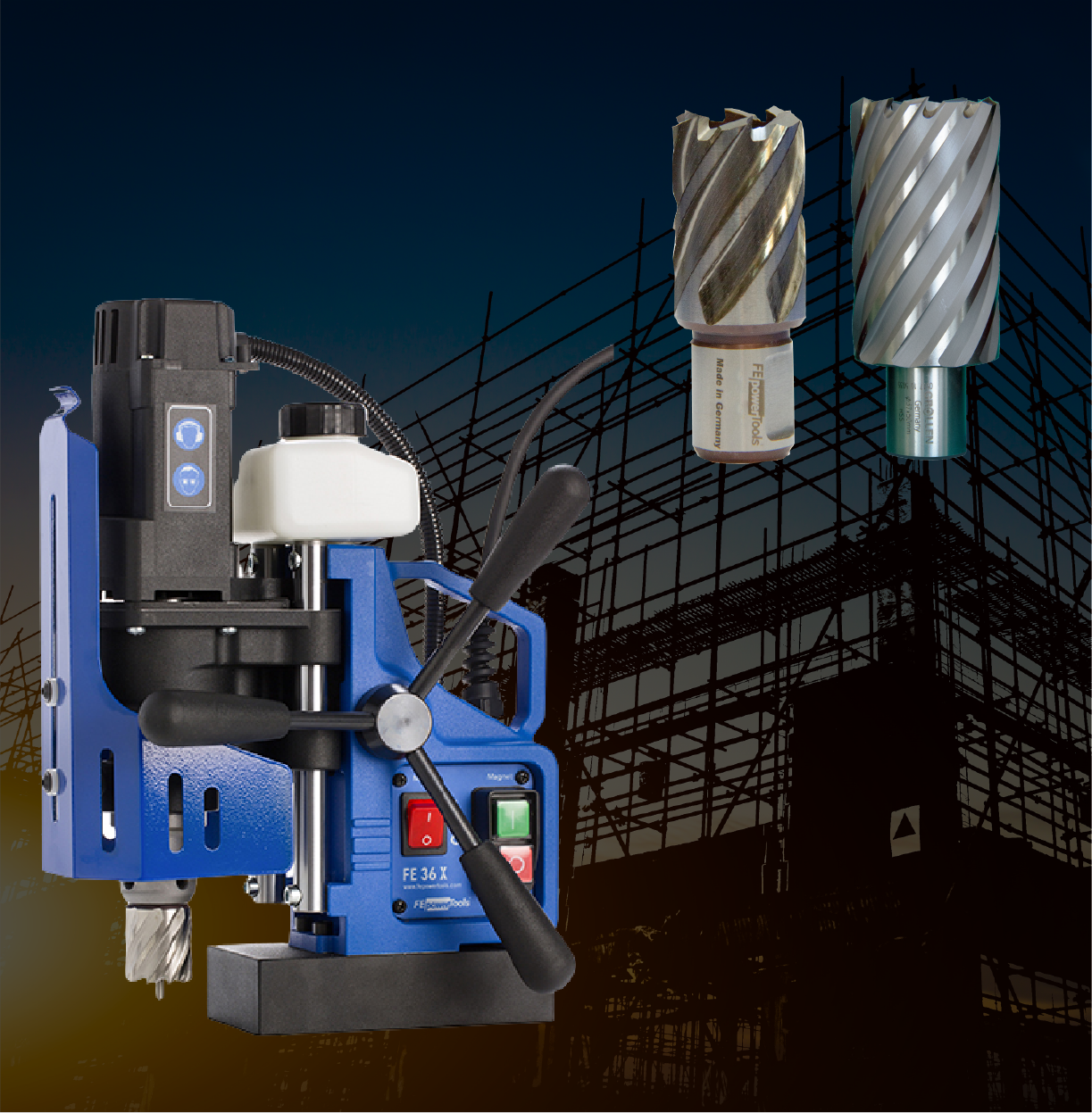 magnetic drill parts at clinic abzar