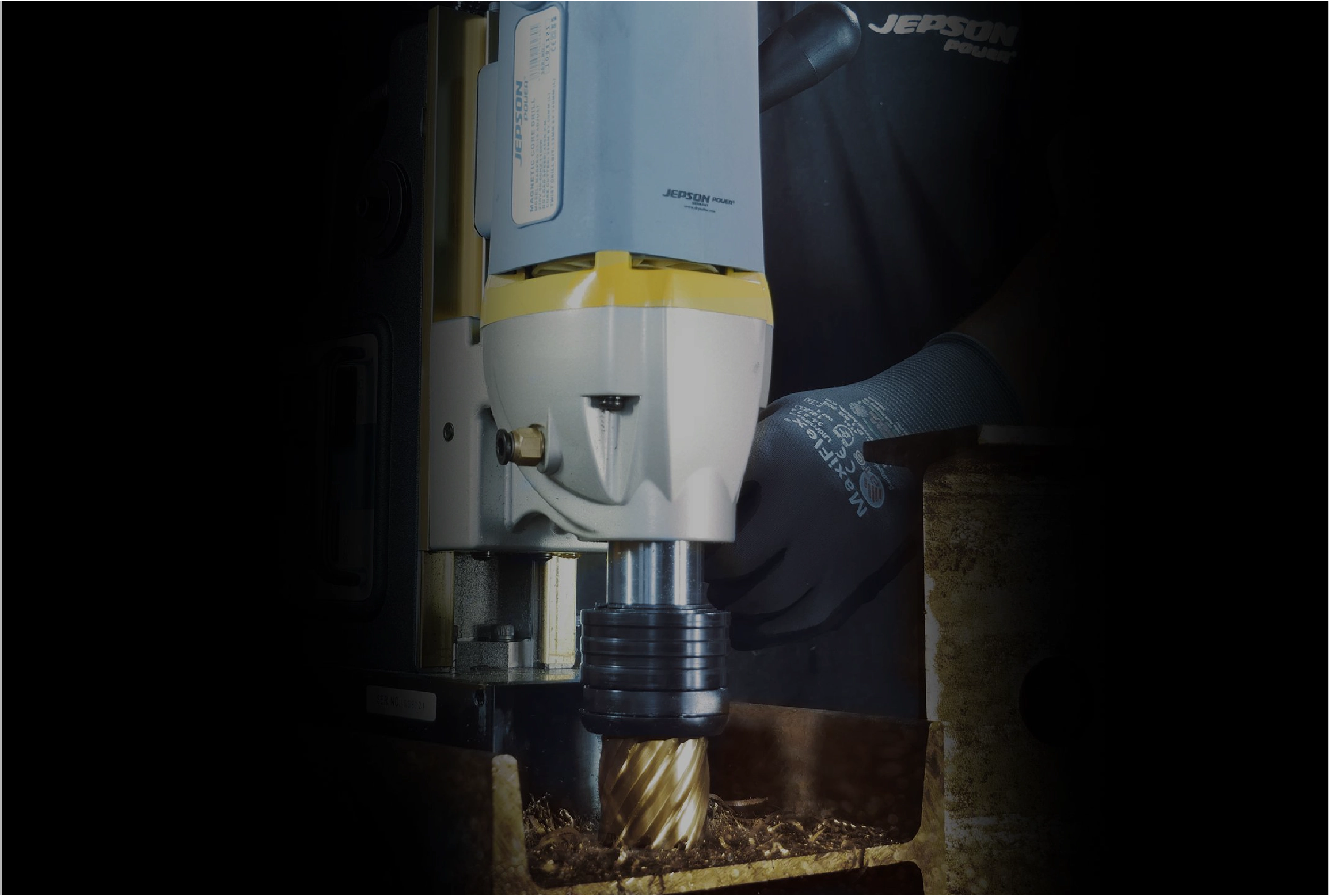repairing Jepson magnetic drill at clinic abzar