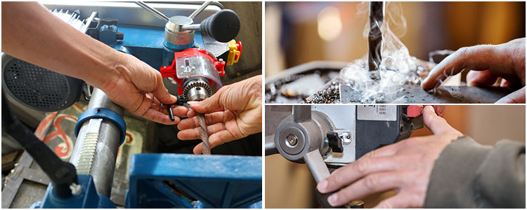 Magnetic drill troubleshooting in clinic abzar