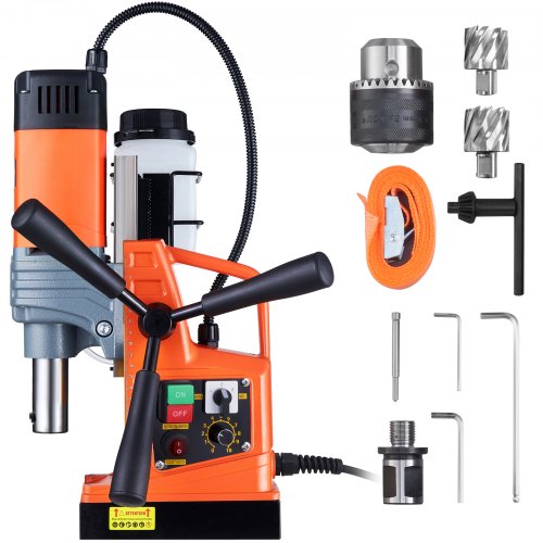 The most important parts of magnetic drill and their functions