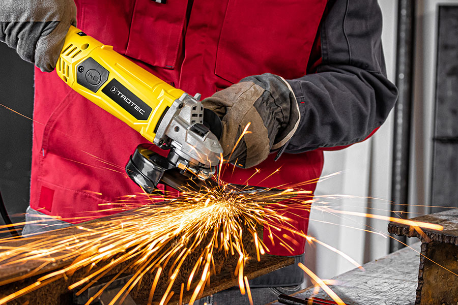 handy angle grinder: a vital tool in workshops and industry